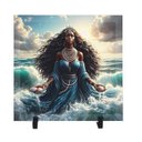 Ver imagem 1 de Quadro Azulejo Decorativo de Mesa Iemanjá Umbanda Religioso