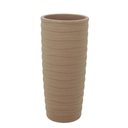 Ver imagem 1 de Vaso Alto Decorado Grego Tramontina Areia Plantas Folhagens 80cm Jardim Varanda Quintal