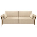 Ver imagem 6 de Sofá Living 3 Lugares 222cm Pés Madeira Roya M22 Linho Champanhe - Mpozenato