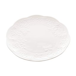 Jogo de Pratos para Sobremesa de Porcelana Butterfly Flower 19cm - Lyor - 4 Pratos para Sobremesa - 1