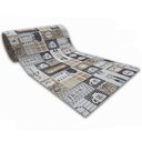 Ver imagem 1 de Tapete Passadeira Emborrachada Pvc Antiderrapante 0,65x5,00m Home