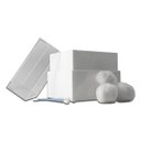 Ver imagem 6 de Pote Porta Cotonetes e Algodão Acrílico Branco com Tampa Centauri Acrílicos Pt-ca-w-tp