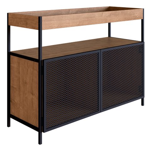 Buffet Bar New Vermont e Preto 100 cm - D’Rossi