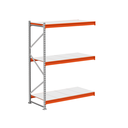 Ver imagem 1 de Mini Porta Pallet Continuação 250kg com 3 Longarinas 2,00 X 1,20 X 0,60 com Bandeja de Madeira - Ult