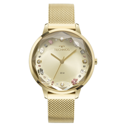 Relógio Technos Feminino Crystal Dourado - 2035mva/1x - 1