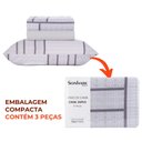 Ver imagem 7 de Jogo de Lençol Cama Box Solteiro Kit 3 Peças com Elástico Sonhare Sultan Vancouver