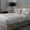 Ver imagem 2 de Jogo de Lençol Cama Box Solteiro Kit 3 Peças com Elástico Sonhare Sultan Vancouver