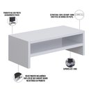 Ver imagem 4 de Kit 03 Suportes para Monitor Stand Home Office Lap 63 Cm L03 Branco - Lyam