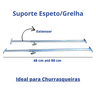 Suporte Extensor Para Churrasqueira Grelhas Espetos - 2