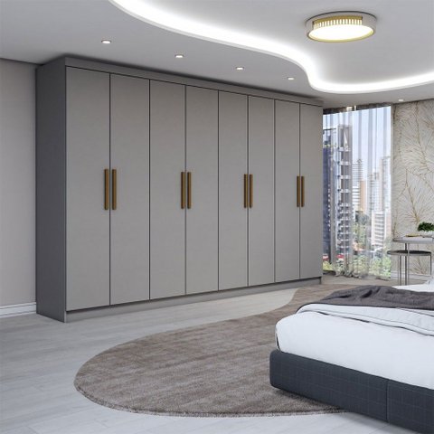 Guarda-roupa Casal Odisseia 8 Portas 4 Gavetas - Panorama Móveis