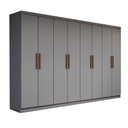 Ver imagem 3 de Guarda-roupa Casal Odisseia 8 Portas 4 Gavetas - Panorama Móveis