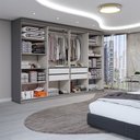 Ver imagem 3 de Guarda-roupa Casal Odisseia 8 Portas 4 Gavetas - Panorama Móveis