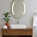 Ver imagem 2 de Espelho Oval 70x50cm Touch Led 3000k Avalon