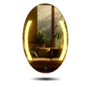 Ver imagem 7 de Espelho Oval 70x50cm Touch Led 3000k Avalon