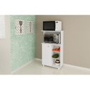 Ver imagem 3 de Balcão Fruteira Cozinha BF-3207 c/ 1 Porta 2 Cestos e 1 Nicho Branco - Tecno Mobili