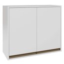 Ver imagem 1 de Armário de Cozinha Aéreo 80 cm 2 Portas Vitória Rimo Branco