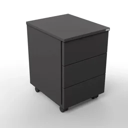 Gaveteiro Volante Marelli Gm15 330x400mm Grafite e Grafite - 1
