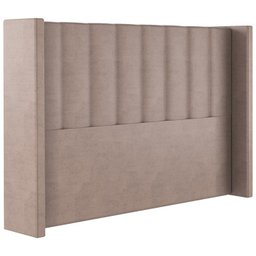 Cabeceira Queen 158 cm Barcell Veludo Rose Soon - 1