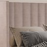 Cabeceira Queen 158 cm Barcell Veludo Rose Soon - 6