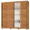 Ver imagem 1 de Guarda Roupa Casal 2 Portas de Correr com Espelho 232 cm Copacabana Cedro Rudk