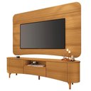 Ver imagem 1 de Painel Tv 80 Pol 200cm Arven e Rack Sala Yang Cinamomo H01 - Mpozenato