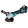 Esmerilhadeira Angular Dga504rfe Makita 5'' 125mm 18v com 2 Baterias Carregador Disco e Maleta - 2