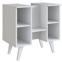 Ver imagem 3 de Gabinete e Armario com Espelho para Banheiro B95 Branco Montana Novam Branco Montana