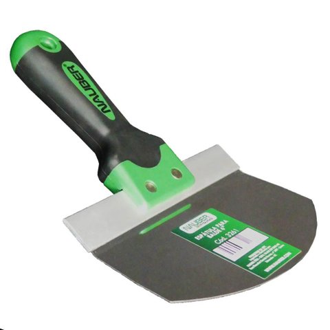 Espátula Inox Redonda para Balde 6" Nauber
