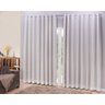 Cortina Blackout com linho 9,00x2,70 Para Trilho Duplo:Palha - 2