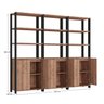 Estante Industrial 6 Portas 9 Prateleiras M115 183cmx210cm - 4