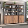 Estante Industrial 6 Portas 9 Prateleiras M115 183cmx210cm - 1