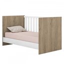 Ver imagem 3 de Berço Mini Cama Doce Sonho Carvalho/branco - Qmovi