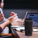 Ver imagem 2 de Copo Térmico com Tampa 400 Ml Preto - Unitermi