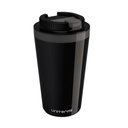 Ver imagem 1 de Copo Térmico com Tampa 400 Ml Preto - Unitermi