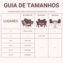 Toalha de Mesa Pvc Transparente 2,00x1,40 Impermeável Mod 10 - 5
