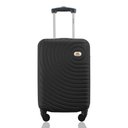 Ver imagem 1 de Mala de Bordo Viagem 10kg Rodas 360º Rígida Abs Cadeado Segredo Gladiador A7mb:preto