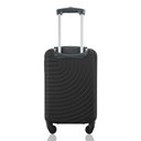 Ver imagem 3 de Mala de Bordo Viagem 10kg Rodas 360º Rígida Abs Cadeado Segredo Gladiador A7mb:preto