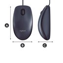 Ver imagem 2 de Mouse Usb Logitech M90 Preto