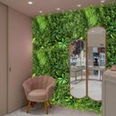 Ver imagem 1 de Painel com Folhagens Verdes Artificiais Premium Realistas 5m² Ideal para Parede de Jardim Vertical