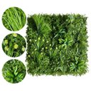 Ver imagem 4 de Painel com Folhagens Verdes Artificiais Premium Realistas 5m² Ideal para Parede de Jardim Vertical