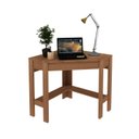 Ver imagem 3 de Escrivaninha Mesa Escritório de Canto com 1 Gaveta ME4172 Espresso Móveis