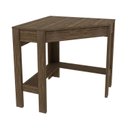 Ver imagem 3 de Escrivaninha Mesa Escritório de Canto com ME4172 1 Gaveta 76,5cm Espresso Móveis Nogal