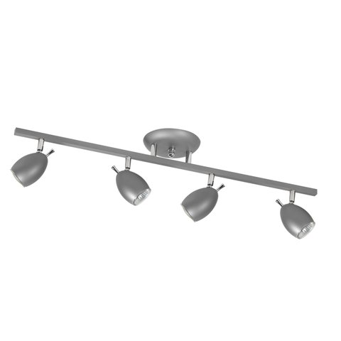 Spot Led Direcionável 17x13x70cm 1 Unidade Bivolt Prata