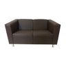 Sofá Nilo Sala Recepção 2 Lugares - Marrom - 2