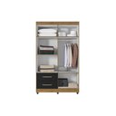 Ver imagem 2 de Guarda Roupa 4 Portas 2 Gavetas Honduras Espresso Móveis