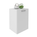 Ver imagem 5 de Escrivaninha Retrátil Mesa Escritório ME4170 54cm Branco