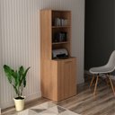 Ver mais imagens de Armário com Mesa Retrátil ME4171 Tecnomobili Marrom