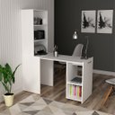 Ver imagem 1 de Armário com Mesa Retrátil ME4171 Tecnomobili Branco