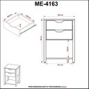 Ver imagem 7 de Gaveteiro Gamer 2 Gavetas Me4163 Tecnomobili