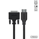 Ver imagem 1 de Cabo Dvi-d 24+1 Para Hdmi 2.0 2 Metros - Pdhm20-2